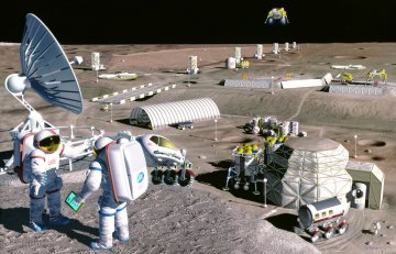 Зонд LRO вычислил, где на Луне можно строить базы