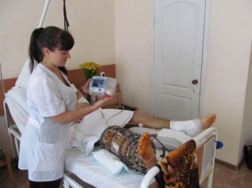 В больнице "Феофания" находятся 34 раненых бойца АТО