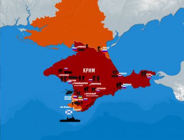 РФ  создала новую военную группу на полуострове  Крым