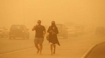 Дубай в шоке: жители поражены масштабами песчаной бури (ФОТО)