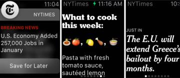 NYT готовит необычный формат новостей для мини-гаджетов