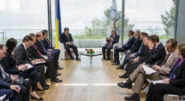 Украинский президент побывал в святая святых МОК (ФОТО)