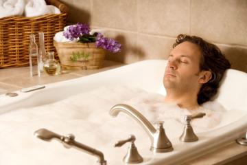 Горячая ванна вредит мужскому здоровью
