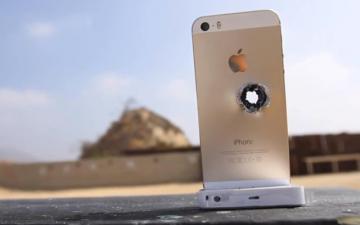 iPhone спас жизнь после выстрела из дробовика (ФОТО)