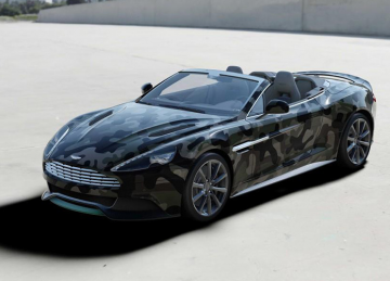 В стиле милитари. Уникальный Aston Martin от Valentino (ФОТО)