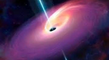 Прожорливая черная дыра «пускает пузыри» (ФОТО)