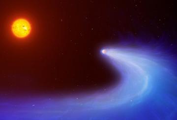 Ученые обнаружили экзопланету, маскирующуюся под комету
