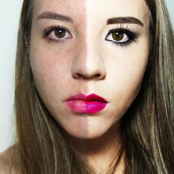 Пользовательницы социальных сетей наглядно продемонстрировали силу макияжа (ФОТО)