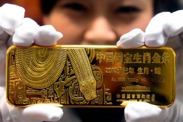 Китай наращивает запасы золота