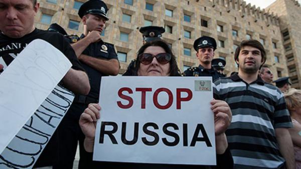 Грузины сказали: "Stop Russia!" (ФОТО)