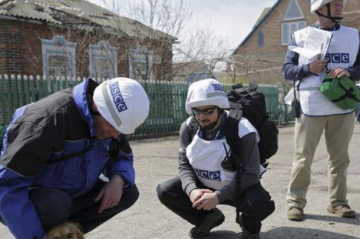 Прибывшие в Широкино наблюдатели ОБСЕ попали под обстрел