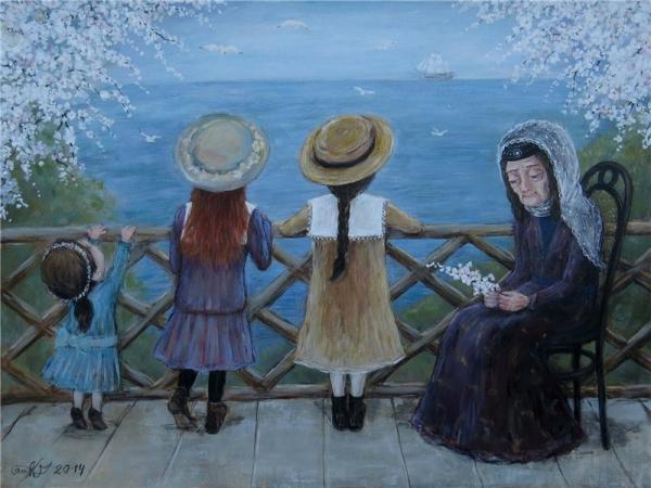 Трогательные картины грузинской художницы, которые заставляют вернуться в детство (ФОТО)