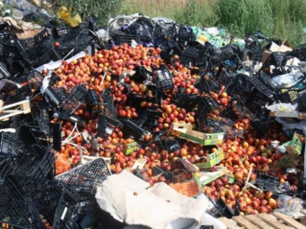 Как Путин опозорил свою страну. Россияне собирают уничтоженные продукты (ФОТО)