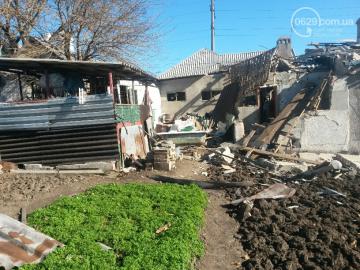 Боевики уничтожают мирное село под Мариуполем