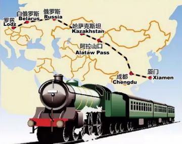 Грузовой экспресс-поезд связал Китай с Европой