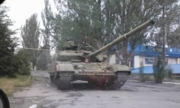 Российские танки вошли на территорию Донбасса
