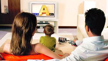 Телевизор снижает взаимопонимание между детьми и родителями