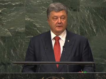 Делегация из РФ покинула зал ГА ООН в ответ на речь Порошенко