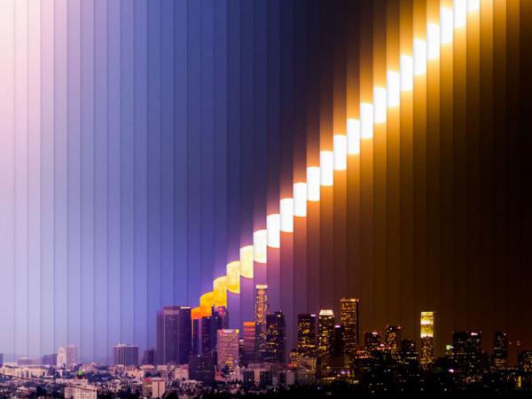 «Кровавое полнолуние» над Лос-Анджелесом (ФОТО)