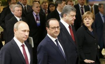 В Париже стартовала встреча Меркель, Порошенко, Олланда и Путина