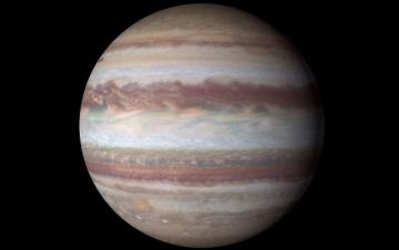 NASA показало ролик, в котором можно рассмотреть изменения Юпитера (ВИДЕО)