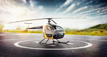 В Украине презентовали компактный вертолет «Скаут» (ВИДЕО)