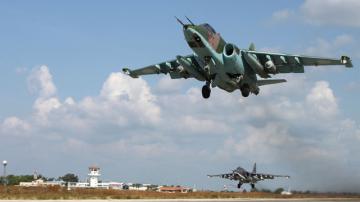 Российская авиация нанесла новые удары по базам исламистов (ВИДЕО)