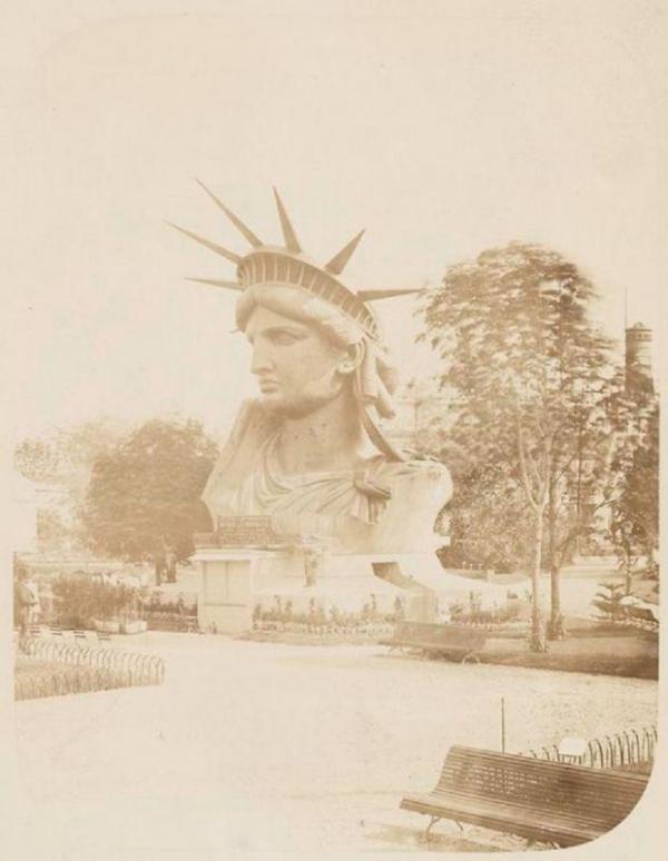 Редкие кадры строительства статуи Свободы в Нью-Йорке (ФОТО)