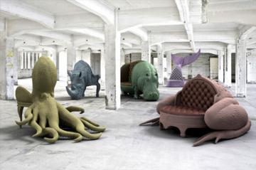 Удивительные кресла-животные от художника и дизайнера из Испании (ФОТО)
