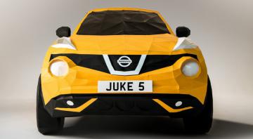 Британцы склеили Nissan Juke из бумаги (ФОТО)
