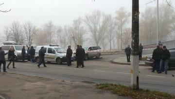 В Киеве на ходу взорвался автомобиль