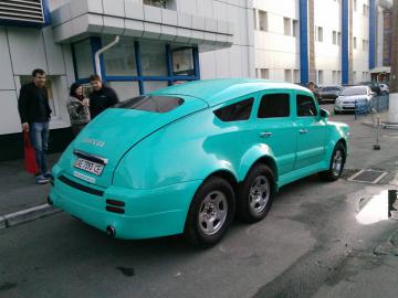 Украинский мастер создал единственный в своем роде автомобиль (ВИДЕО)