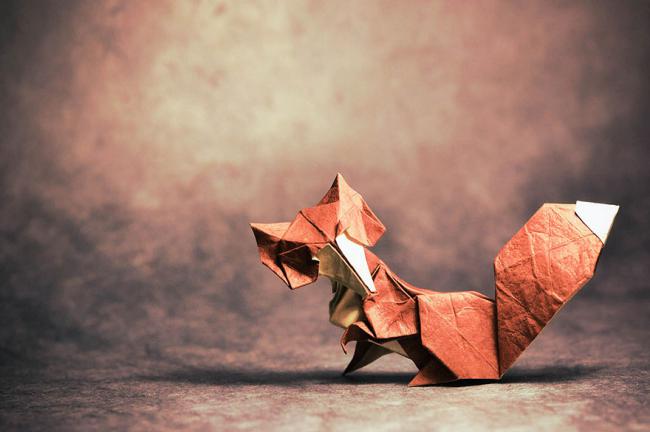 Искусство оригами. Испанец показал бумажный зоопарк (ФОТО)