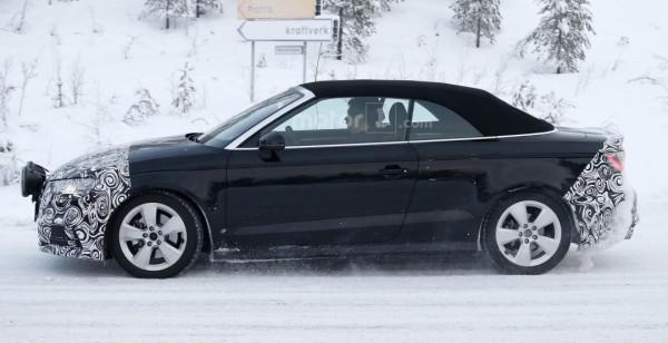 Рестайлинговый седан Audi A3 Cabrio вышел на зимний тест-драйв (ФОТО)