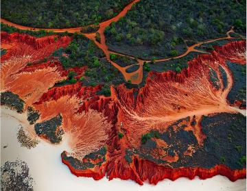 Красочный абстракционизм нашей планеты с высоты птичьего полета (ФОТО)