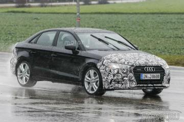 В сети появились шпионские снимки нового седана Audi A3 (ФОТО)