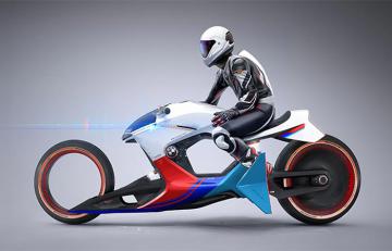 Мексиканский дизайнер разработал проект мотоцикла будущего (ФОТО)