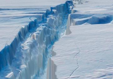 Самый большой каньон на Земле обнаружен в Антарктиде