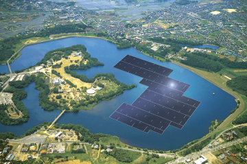 Японцы построят крупнейшую в мире плавучую солнечную электростанцию