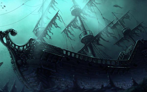 Затонувшие корабли под водой (ФОТО)