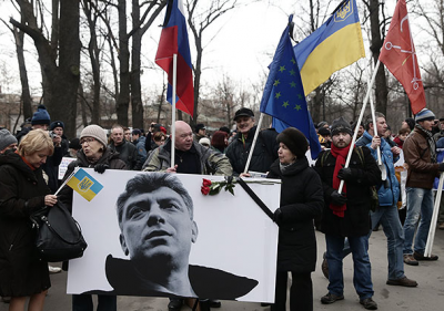В Москве прошел многотысячный марш памяти Бориса Немцова (ФОТО)