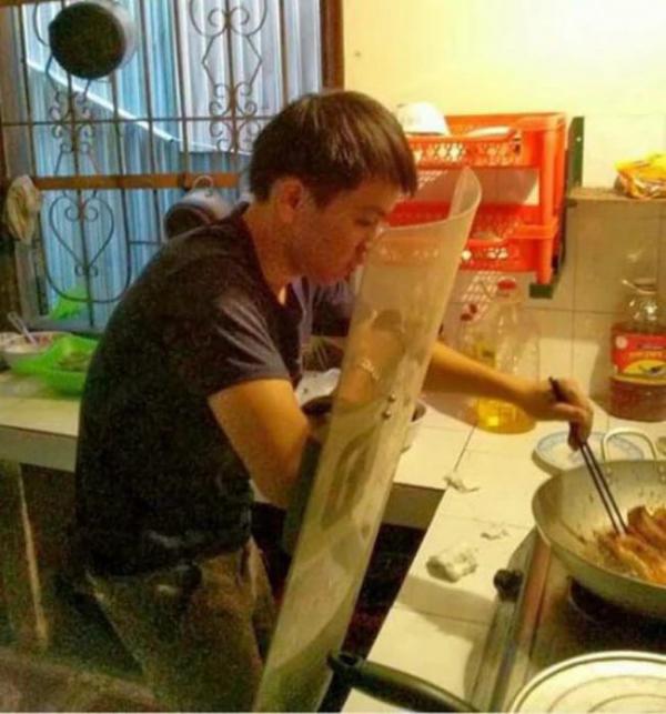 Холостяк на кухне или суровая мужская кулинария (ФОТО)