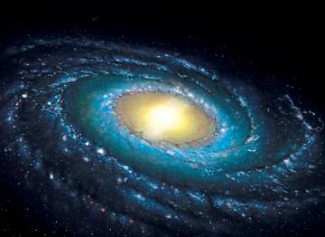 Позади Млечного пути скрываются сотни галактик, - ученые