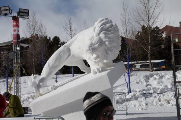 Зимняя сказка: победители конкурса снежной скульптуры в Колорадо (ФОТО)