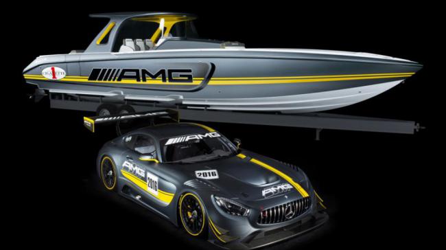 Компания Mercedes представила 2200-сильный катер в стиле AMG GT3 (ФОТО) Компания Mercedes представила 2200-сильный катер в стиле AMG GT3 (ФОТО)