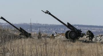 Новости с передовой. На Донбассе сепаратисты используют артиллерию