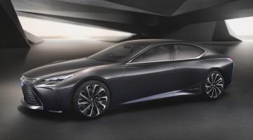Lexus представил водородный флагманский седан LF-FC (ФОТО)