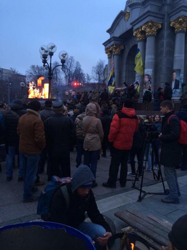 Как проходит Народное Вече на Майдане (ФОТО)