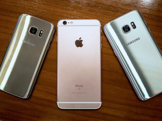 Битва флагманов: iPhone 6s против Samsung Galaxy S7 (ФОТО)