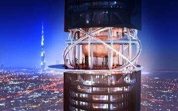В Дубае построят сверхсовременный отель с собственным тропическим лесом (ФОТО)